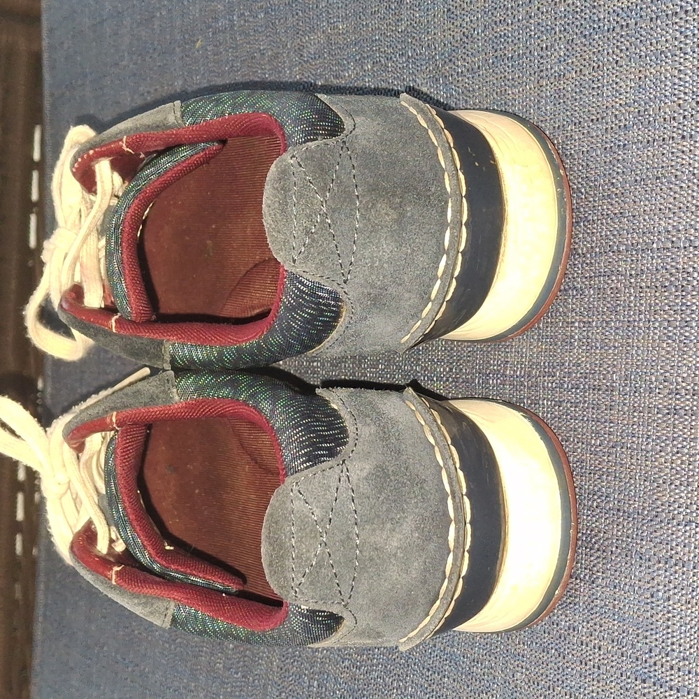 Sperry Top-Sider Tidal Trainer Size 9 Navy and Cream Sneaker - Picture 4 of 7